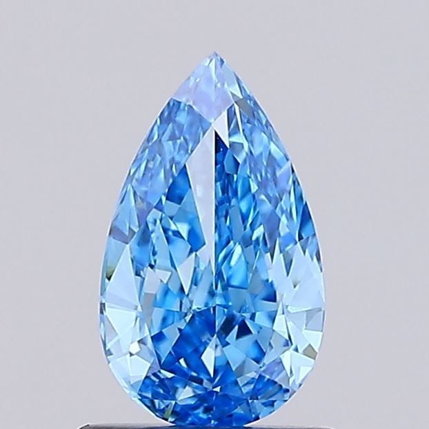 Loose Diamond - PEAR 1.04ct Fancy Vivid Blue VVS1: Loose Diamond - PEAR 1.04ct Fancy Vivid Blue VVS1 Source: This is a real non-mined Diamond that has been grown in a lab Shape: PEAR Carats: 1.04 Color: Fancy Vivid Blue Certification: IGI Video:
