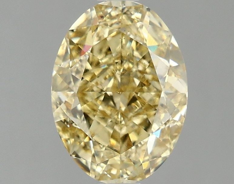 Loose Diamond - OVAL 2.09ct Fancy Intense Yellow VS2: Loose Diamond - OVAL 2.09ct Fancy Intense Yellow VS2 Source: This is a real non-mined Diamond that has been grown in a lab Shape: OVAL Carats: 2.09 Color: Fancy Intense Yellow Certification: IGI Video