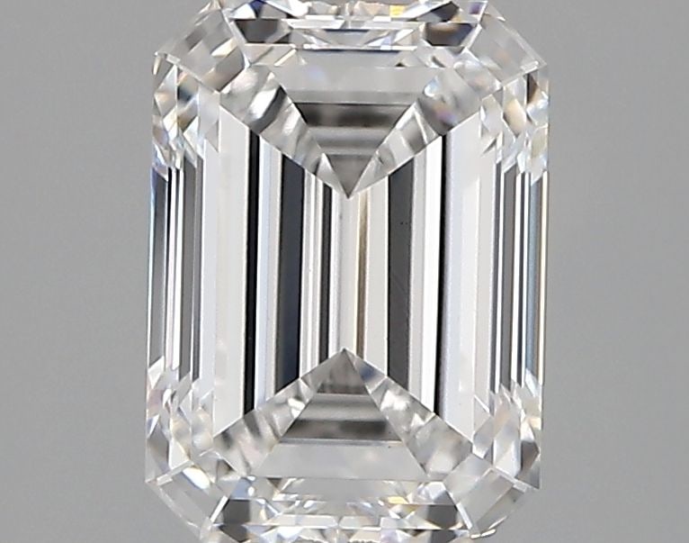 Loose Diamond - EMERALD 2.18ct D VVS2: Loose Diamond - EMERALD 2.18ct D VVS2 Source: This is a real non-mined Diamond that has been grown in a lab Shape: EMERALD Carats: 2.18 Color: D Clarity: VVS2 Certification: IGI Video: