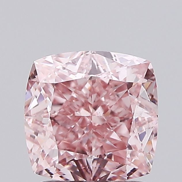 Loose Diamond - CUSHION MODIFIED 2.01ct Fancy Vivid Pink VS1: Loose Diamond - CUSHION MODIFIED 2.01ct Fancy Vivid Pink VS1 Source: This is a real non-mined Diamond that has been grown in a lab Shape: CUSHION MODIFIED Carats: 2.01 Color: Fancy Vivid Pink Certific