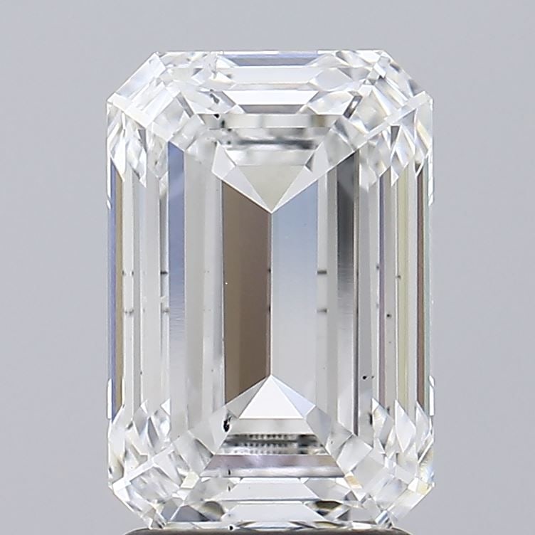 Loose Diamond - EMERALD 2.81ct F SI1: Loose Diamond - EMERALD 2.81ct F SI1 Source: This is a real non-mined Diamond that has been grown in a lab Shape: EMERALD Carats: 2.81 Color: F Clarity: SI1 Certification: IGI Video: