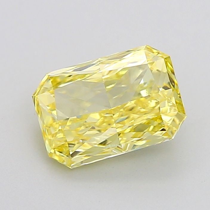 Loose Diamond - RADIANT 2.02ct Fancy Intense Yellow VVS2: Loose Diamond - RADIANT 2.02ct Fancy Intense Yellow VVS2 Source: This is a real non-mined Diamond that has been grown in a lab Shape: RADIANT Carats: 2.02 Color: Fancy Intense Yellow Certification: IG