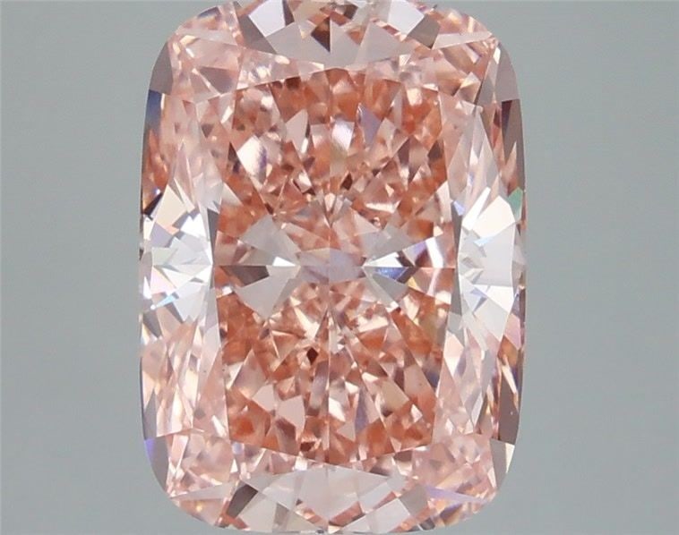 Loose Diamond - CUSHION MODIFIED 5.01ct Fancy Vivid Pink VS1: Loose Diamond - CUSHION MODIFIED 5.01ct Fancy Vivid Pink VS1 Source: This is a real non-mined Diamond that has been grown in a lab Shape: CUSHION MODIFIED Carats: 5.01 Color: Fancy Vivid Pink Certific