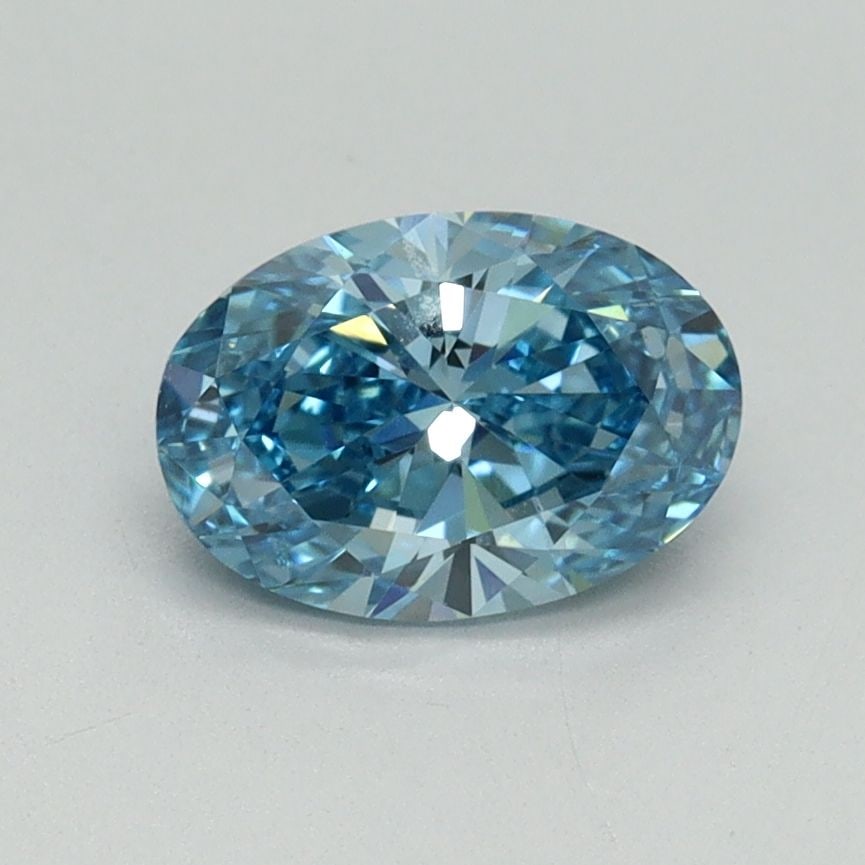 Loose Diamond - OVAL 1.01ct Fancy Vivid Blue VS2 (1 of 1)