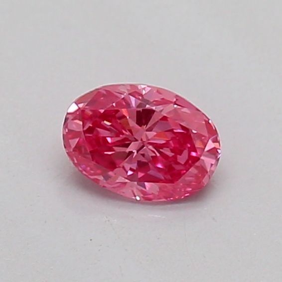 Loose Diamond - OVAL 0.18ct Fancy Vivid Pink VVS2 (1 of 1)