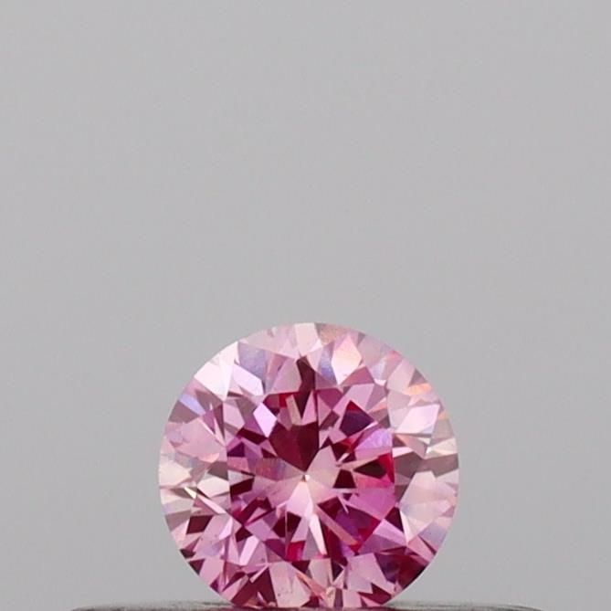 Loose Diamond - ROUND 0.17ct Fancy Vivid Pink VS2: Loose Diamond - ROUND 0.17ct Fancy Vivid Pink VS2 Source: This is a real non-mined Diamond that has been grown in a lab Shape: ROUND Carats: 0.17 Color: Fancy Vivid Pink Certification: IGI Video: