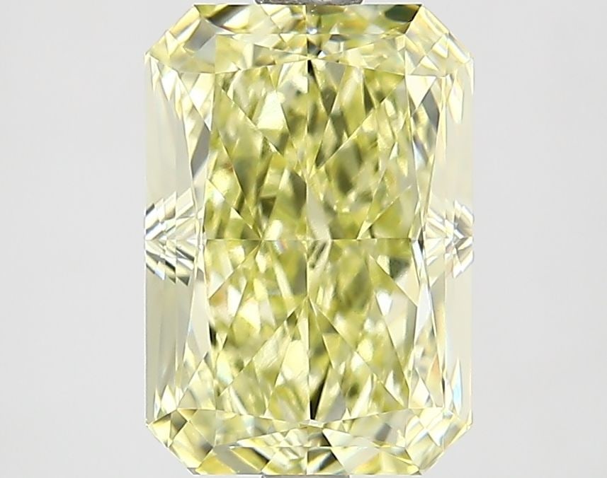 Loose Diamond - RADIANT 2.72ct Fancy Intense Yellow VVS2: Loose Diamond - RADIANT 2.72ct Fancy Intense Yellow VVS2 Source: This is a real non-mined Diamond that has been grown in a lab Shape: RADIANT Carats: 2.72 Color: Fancy Intense Yellow Certification: IG