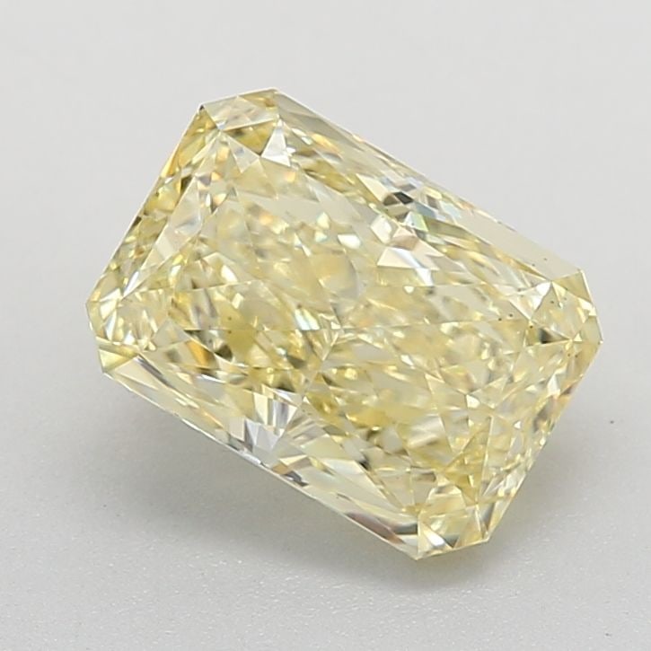 Loose Diamond - RADIANT 2.14ct Fancy Intense Yellow VS2: Loose Diamond - RADIANT 2.14ct Fancy Intense Yellow VS2 Source: This is a real non-mined Diamond that has been grown in a lab Shape: RADIANT Carats: 2.14 Color: Fancy Intense Yellow Certification: IGI