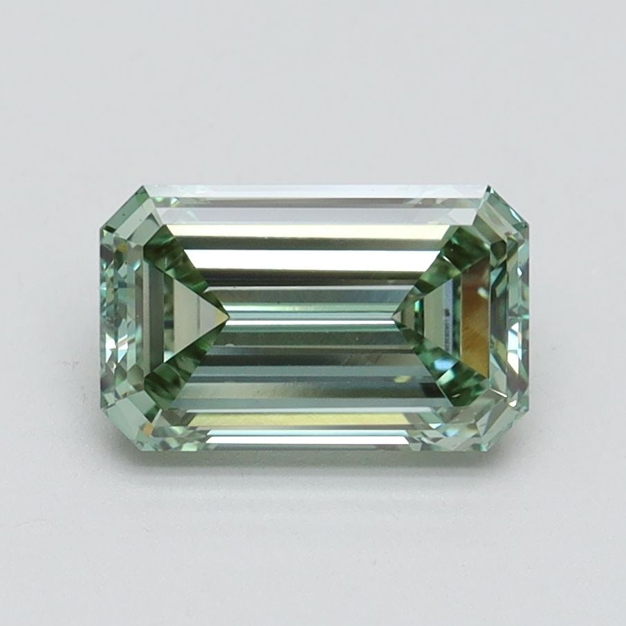 Loose Diamond - EMERALD 1.5ct Fancy Intense Green VS2 (1 of 1)