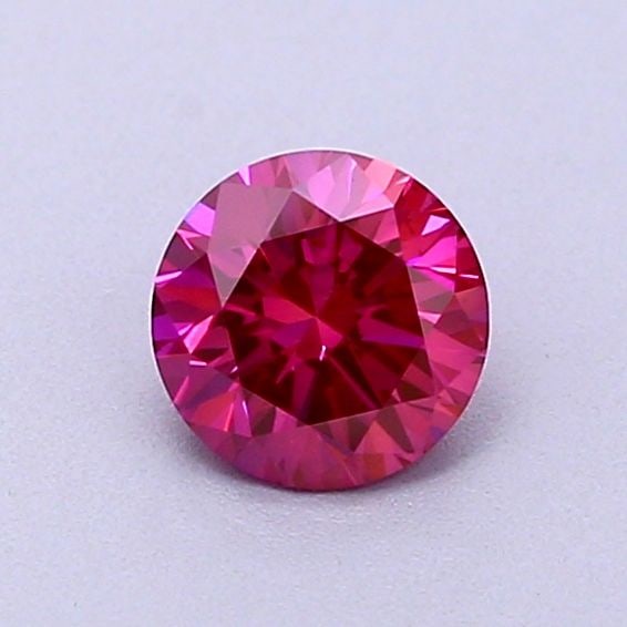 Loose Diamond - ROUND 0.32ct Fancy Vivid Pink VS1 (1 of 1)