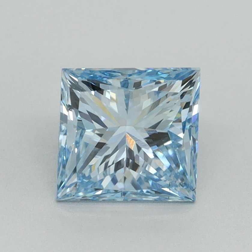 Loose Diamond - PRINCESS 1.55ct Fancy Intense Blue VS1: Loose Diamond - PRINCESS 1.55ct Fancy Intense Blue VS1 Source: This is a real non-mined Diamond that has been grown in a lab Shape: PRINCESS Carats: 1.55 Color: Fancy Intense Blue Certification: IGI V