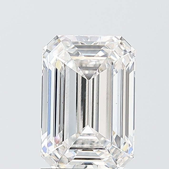 Loose Diamond - EMERALD 2.01ct F VS2: Loose Diamond - EMERALD 2.01ct F VS2 Source: This is a real non-mined Diamond that has been grown in a lab Shape: EMERALD Carats: 2.01 Color: F Clarity: VS2 Certification: IGI Video: