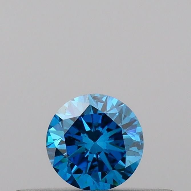 Loose Diamond - ROUND 0.19ct Fancy Vivid Blue SI2 (1 of 1)