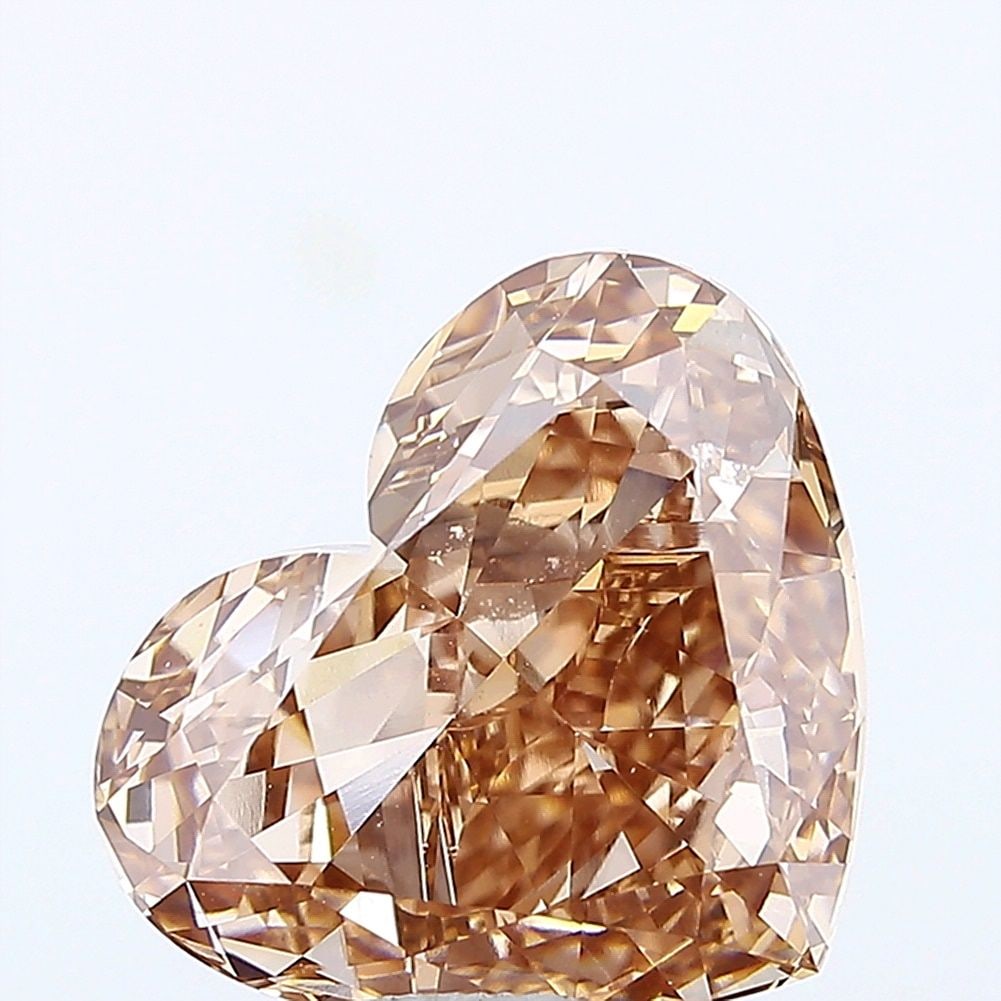 Loose Diamond - HEART 10.05ct Brown VS1 (1 of 1)