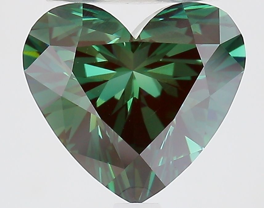 Loose Diamond - HEART 2.7ct Fancy Vivid Green VS1: Loose Diamond - HEART 2.7ct Fancy Vivid Green VS1 Source: This is a real non-mined Diamond that has been grown in a lab Shape: HEART Carats: 2.7 Color: Fancy Vivid Green Certification: IGI Video: