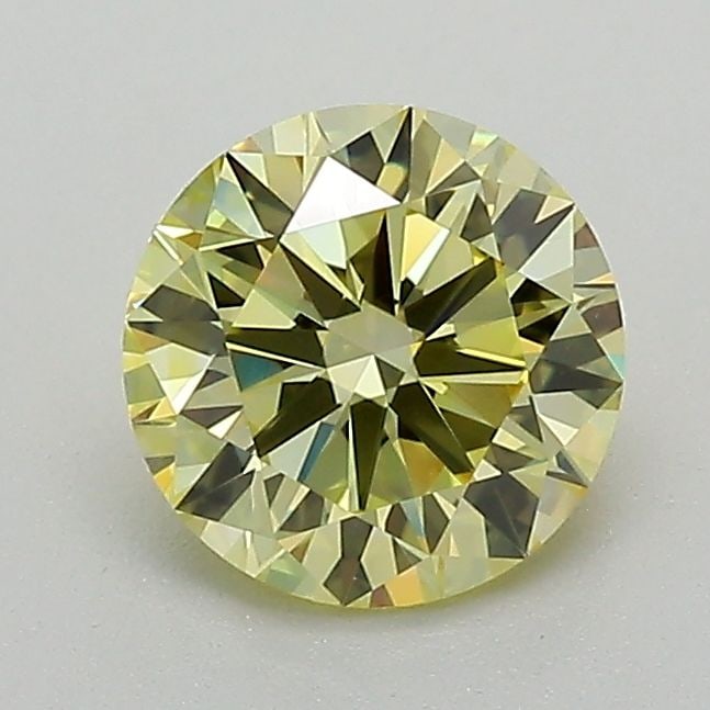 Loose Diamond - ROUND 1.03ct Fancy Light Yellow VVS1 (1 of 1)