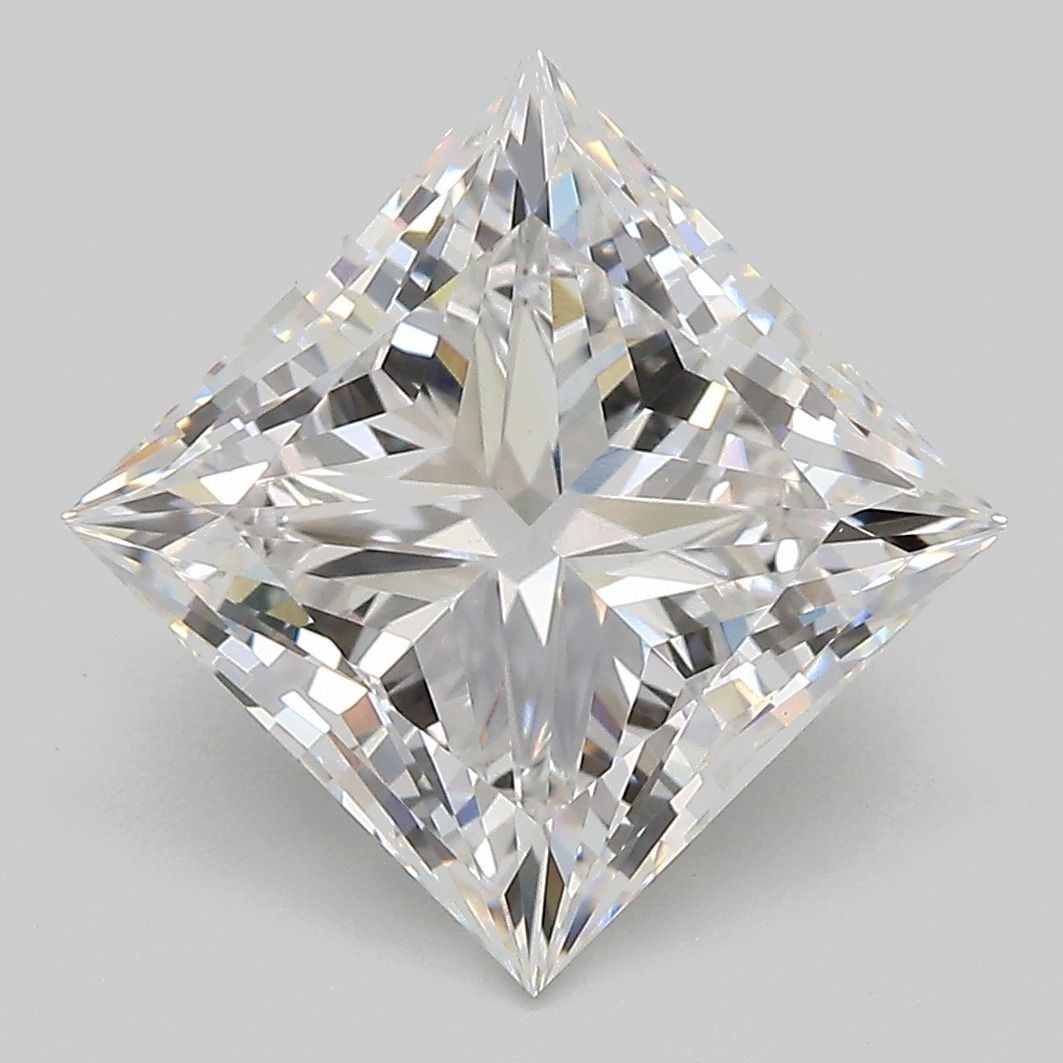 Loose Diamond - PRINCESS 5.02ct D VVS2: Loose Diamond - PRINCESS 5.02ct D VVS2 Source: This is a real non-mined Diamond that has been grown in a lab Shape: PRINCESS Carats: 5.02 Color: D Clarity: VVS2 Certification: IGI Video: Video Link 