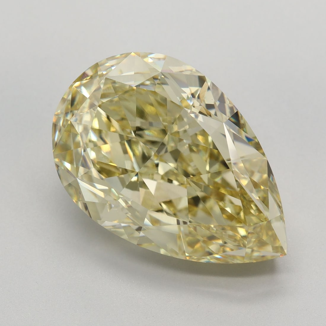 Loose Diamond - PEAR 11.39ct Fancy Intense Yellow VVS2 (1 of 1)