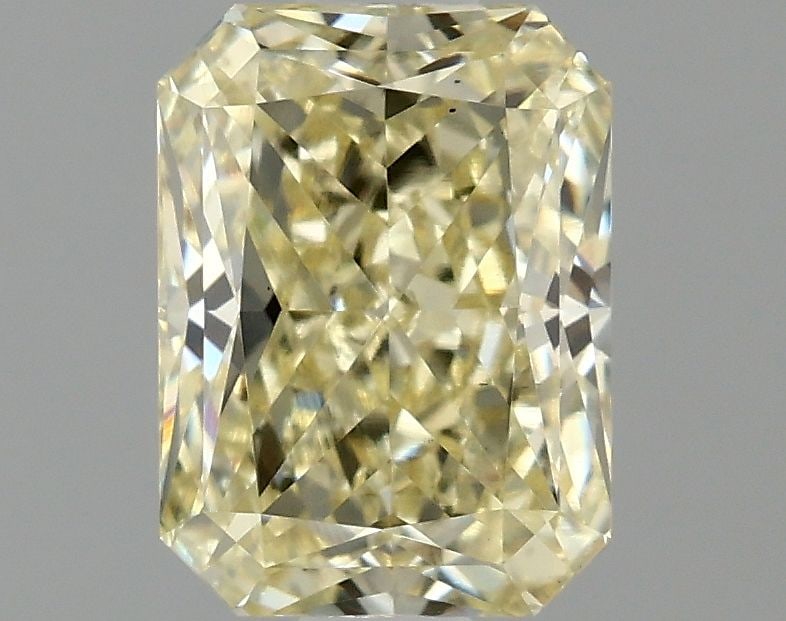 Loose Diamond - RADIANT 1.03ct Fancy Intense Yellow VS2: Loose Diamond - RADIANT 1.03ct Fancy Intense Yellow VS2 Source: This is a real non-mined Diamond that has been grown in a lab Shape: RADIANT Carats: 1.03 Color: Fancy Intense Yellow Certification: IGI