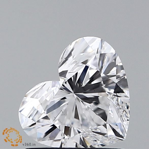 Loose Diamond - HEART 1.08ct D VS2: Loose Diamond - HEART 1.08ct D VS2 Source: This is a real non-mined Diamond that has been grown in a lab Shape: HEART Carats: 1.08 Color: D Clarity: VS2 Certification: IGI Video: