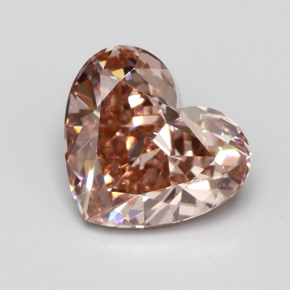 Loose Diamond - HEART 1.01ct Fancy Vivid Pink VS1 (1 of 1)