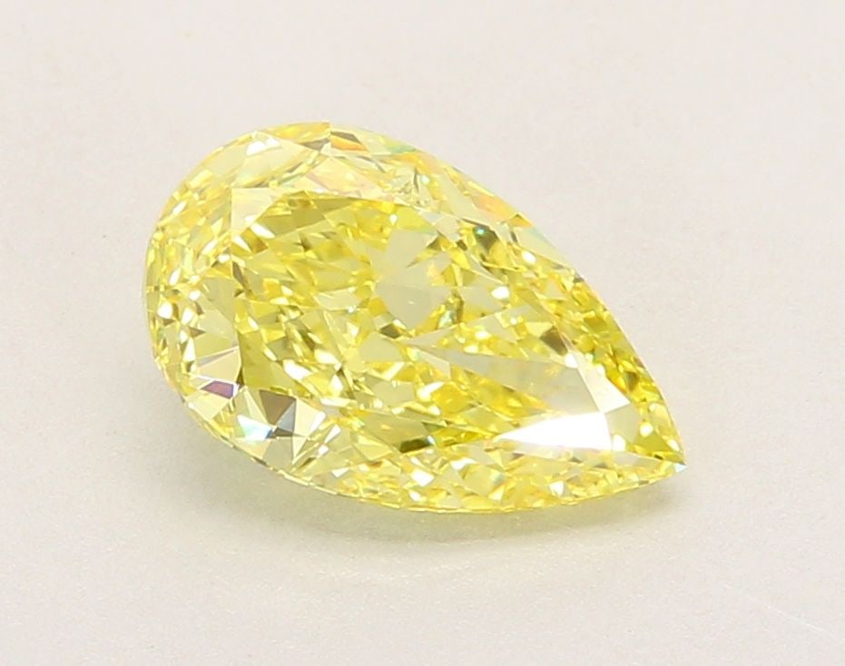 Loose Diamond - PEAR 2.21ct Fancy Intense Yellow VVS2: Loose Diamond - PEAR 2.21ct Fancy Intense Yellow VVS2 Source: This is a real non-mined Diamond that has been grown in a lab Shape: PEAR Carats: 2.21 Color: Fancy Intense Yellow Certification: IGI Vide