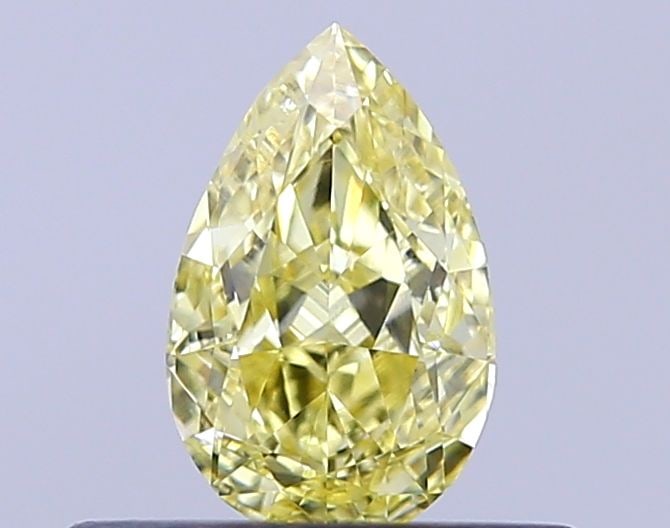 Loose Diamond - PEAR 0.4ct Fancy Intense Yellow VVS2: Loose Diamond - PEAR 0.4ct Fancy Intense Yellow VVS2 Source: This is a real non-mined Diamond that has been grown in a lab Shape: PEAR Carats: 0.4 Color: Fancy Intense Yellow Certification: IGI Video: