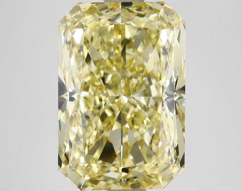 Loose Diamond - RADIANT 3.38ct Fancy Intense Yellow VS1: Loose Diamond - RADIANT 3.38ct Fancy Intense Yellow VS1 Source: This is a real non-mined Diamond that has been grown in a lab Shape: RADIANT Carats: 3.38 Color: Fancy Intense Yellow Certification: IGI
