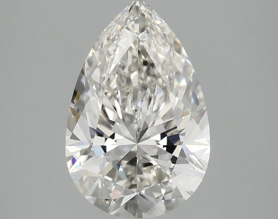 Loose Diamond - PEAR 2.5ct H VVS2: Loose Diamond - PEAR 2.5ct H VVS2 Source: This is a real non-mined Diamond that has been grown in a lab Shape: PEAR Carats: 2.5 Color: H Clarity: VVS2 Certification: IGI Video: