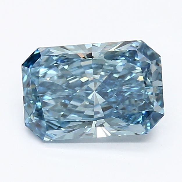Loose Diamond - RADIANT 1.11ct Fancy Vivid Blue VS1: Loose Diamond - RADIANT 1.11ct Fancy Vivid Blue VS1 Source: This is a real non-mined Diamond that has been grown in a lab Shape: RADIANT Carats: 1.11 Color: Fancy Vivid Blue Certification: IGI Video: