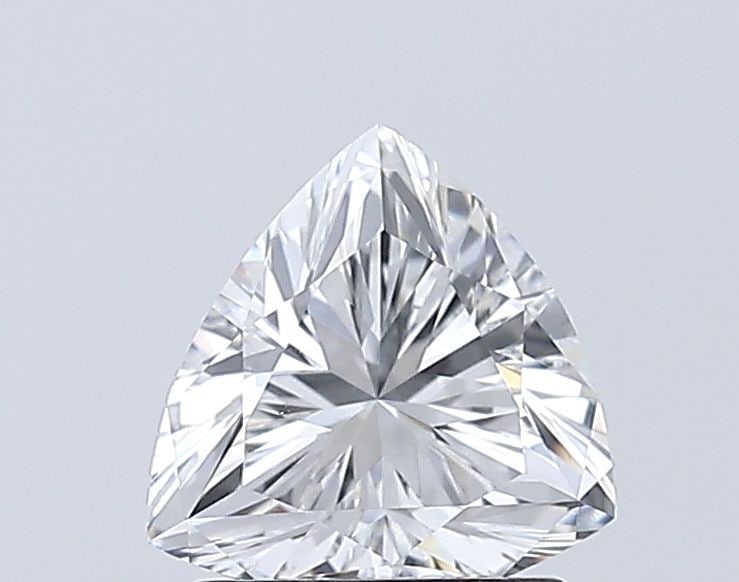 Loose Diamond - TRIANGULAR 1.41ct E VVS2: Loose Diamond - TRIANGULAR 1.41ct E VVS2 Source: This is a real non-mined Diamond that has been grown in a lab Shape: TRIANGULAR Carats: 1.41 Color: E Clarity: VVS2 Certification: IGI Video: