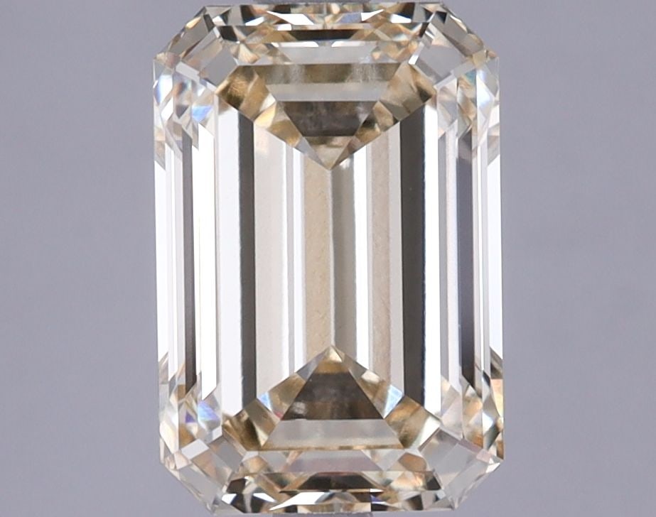 Loose Diamond - EMERALD 2.39ct Fancy Yellow VVS2: Loose Diamond - EMERALD 2.39ct Fancy Yellow VVS2 Source: This is a real non-mined Diamond that has been grown in a lab Shape: EMERALD Carats: 2.39 Color: Fancy Yellow Certification: IGI Video: Video