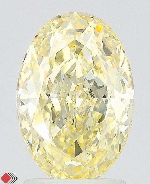 Loose Diamond - OVAL 2.51ct Fancy Yellow VVS2: Loose Diamond - OVAL 2.51ct Fancy Yellow VVS2 Source: This is a real non-mined Diamond that has been grown in a lab Shape: OVAL Carats: 2.51 Color: Fancy Yellow Certification: IGI Video: