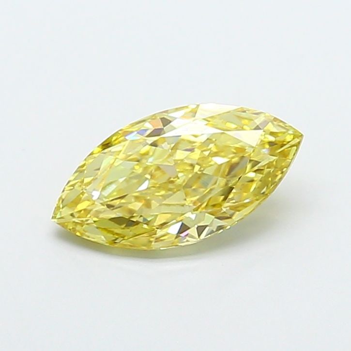 Loose Diamond - MARQUISE 2.03ct Fancy Intense Yellow VS1: Loose Diamond - MARQUISE 2.03ct Fancy Intense Yellow VS1 Source: This is a real non-mined Diamond that has been grown in a lab Shape: MARQUISE Carats: 2.03 Color: Fancy Intense Yellow Certification: I