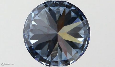 Loose Diamond - ROUND 1.06ct Fancy Vivid Blue VVS2: Loose Diamond - ROUND 1.06ct Fancy Vivid Blue VVS2 Source: This is a real non-mined Diamond that has been grown in a lab Shape: ROUND Carats: 1.06 Color: Fancy Vivid Blue Certification: IGI Video: