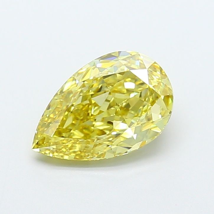 Loose Diamond - PEAR 3.14ct Fancy Intense Yellow VVS2: Loose Diamond - PEAR 3.14ct Fancy Intense Yellow VVS2 Source: This is a real non-mined Diamond that has been grown in a lab Shape: PEAR Carats: 3.14 Color: Fancy Intense Yellow Certification: IGI Vide