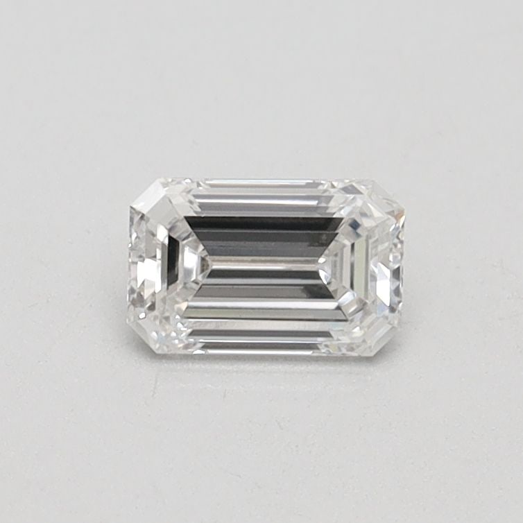 Loose Diamond - EMERALD 0.41ct F VS1: Loose Diamond - EMERALD 0.41ct F VS1 Source: This is a real non-mined Diamond that has been grown in a lab Shape: EMERALD Carats: 0.41 Color: F Clarity: VS1 Certification: IGI Video:
