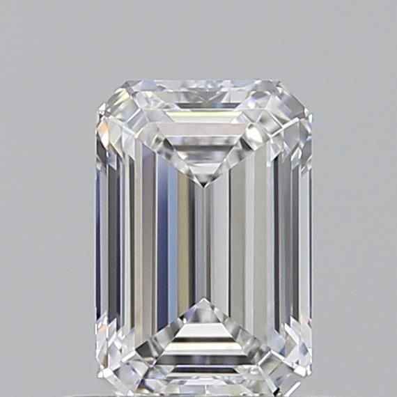 Loose Diamond - EMERALD 0.58ct D VVS1: Loose Diamond - EMERALD 0.58ct D VVS1 Source: This is a real non-mined Diamond that has been grown in a lab Shape: EMERALD Carats: 0.58 Color: D Clarity: VVS1 Certification: IGI Video: