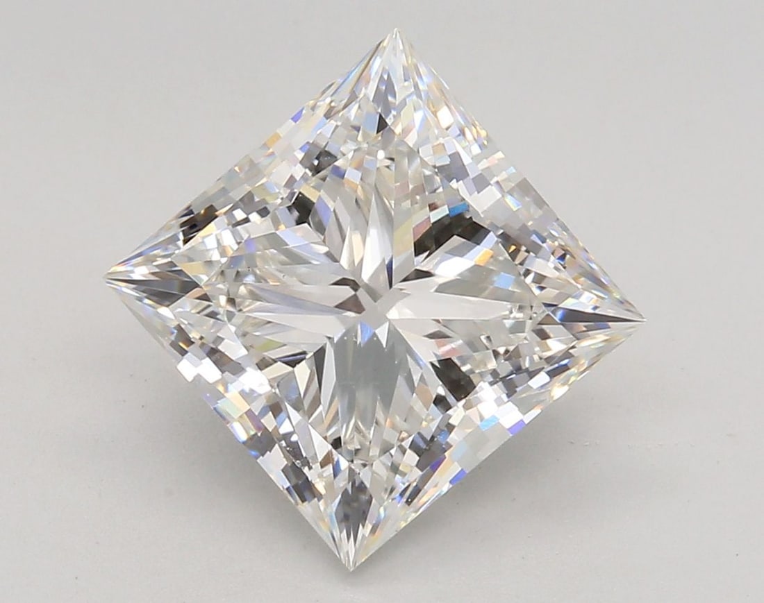 Loose Diamond - PRINCESS 5.54ct G VS1: Loose Diamond - PRINCESS 5.54ct G VS1 Source: This is a real non-mined Diamond that has been grown in a lab Shape: PRINCESS Carats: 5.54 Color: G Clarity: VS1 Certification: IGI Video: