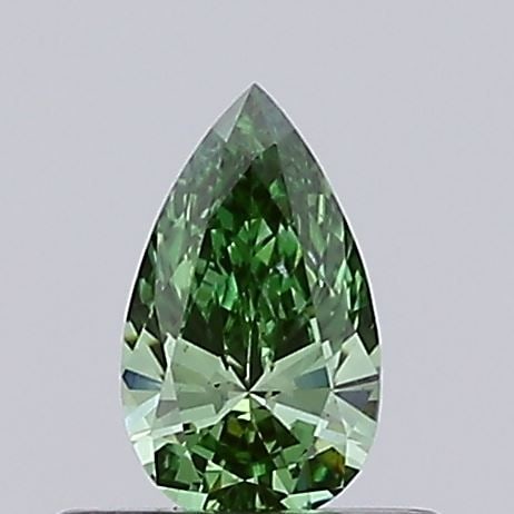 Loose Diamond - PEAR 0.33ct Fancy Vivid Green VS2: Loose Diamond - PEAR 0.33ct Fancy Vivid Green VS2 Source: This is a real non-mined Diamond that has been grown in a lab Shape: PEAR Carats: 0.33 Color: Fancy Vivid Green Certification: NONE Video: