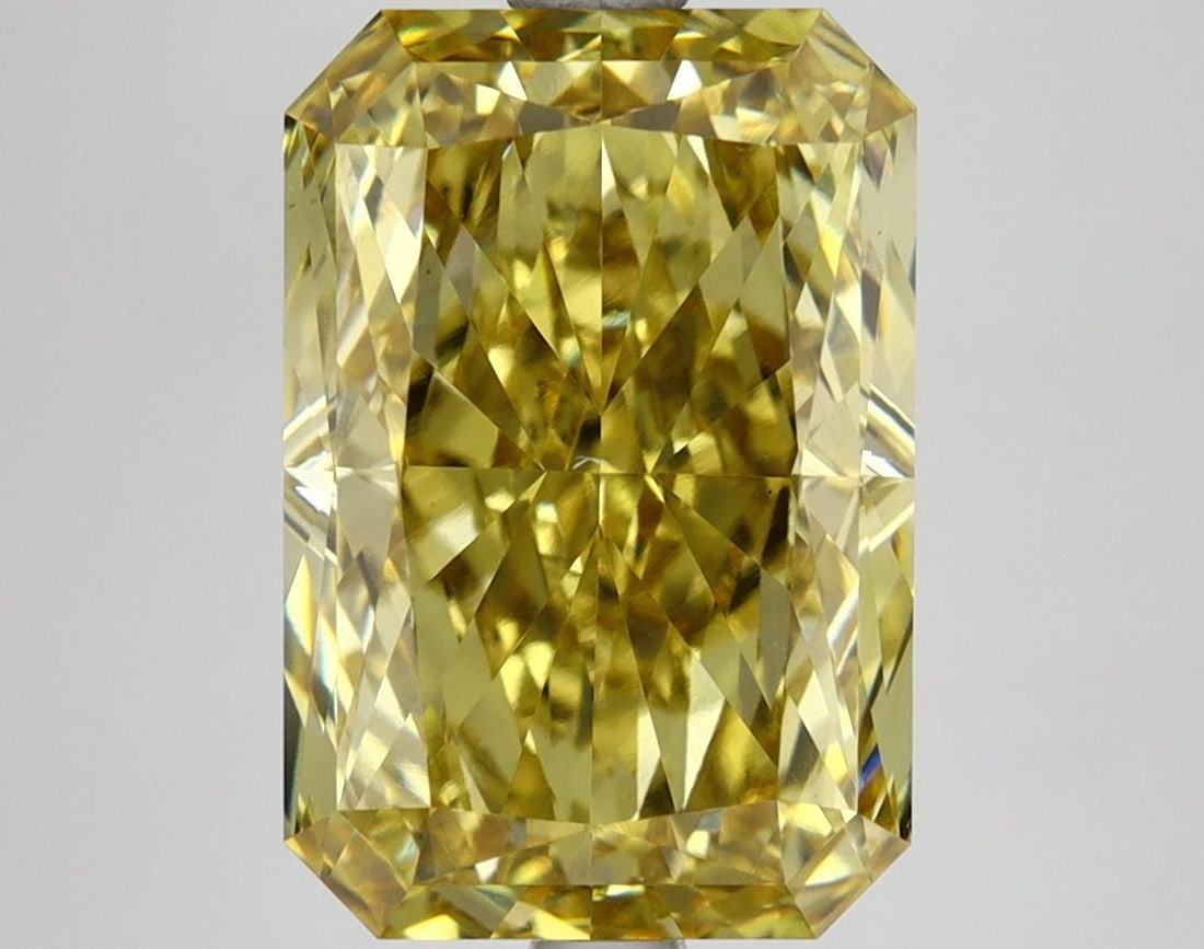 Loose Diamond - RADIANT 5.14ct Fancy Vivid Yellow VVS2 (1 of 1)