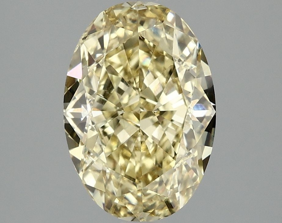 Loose Diamond - OVAL 3.1ct Fancy Intense Yellow VS1: Loose Diamond - OVAL 3.1ct Fancy Intense Yellow VS1 Source: This is a real non-mined Diamond that has been grown in a lab Shape: OVAL Carats: 3.1 Color: Fancy Intense Yellow Certification: IGI Video: