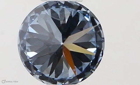 Loose Diamond - ROUND 0.35ct Fancy Vivid Blue VS1: Loose Diamond - ROUND 0.35ct Fancy Vivid Blue VS1 Source: This is a real non-mined Diamond that has been grown in a lab Shape: ROUND Carats: 0.35 Color: Fancy Vivid Blue Certification: IGI Video: