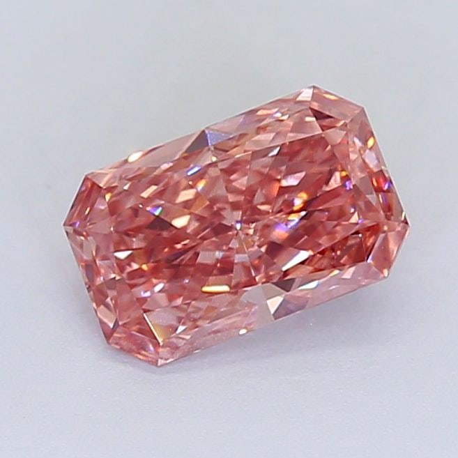 Loose Diamond - RADIANT 1.76ct Fancy Intense Brown Pink SI1: Loose Diamond - RADIANT 1.76ct Fancy Intense Brown Pink SI1 Source: This is a real non-mined Diamond that has been grown in a lab Shape: RADIANT Carats: 1.76 Color: Fancy Intense Brown Pink Certificat