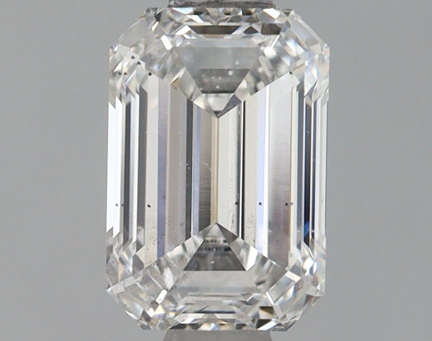 Loose Diamond - EMERALD 0.94ct F SI1: Loose Diamond - EMERALD 0.94ct F SI1 Source: This is a real non-mined Diamond that has been grown in a lab Shape: EMERALD Carats: 0.94 Color: F Clarity: SI1 Certification: IGI Video: