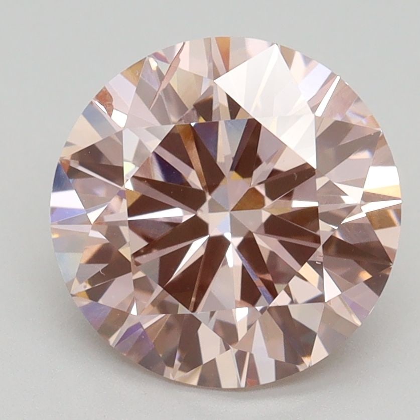 Loose Diamond - ROUND 3.0ct Fancy Light Pink SI1: Loose Diamond - ROUND 3.0ct Fancy Light Pink SI1 Source: This is a real non-mined Diamond that has been grown in a lab Shape: ROUND Carats: 3.0 Color: Fancy Light Pink Certification: IGI Video: