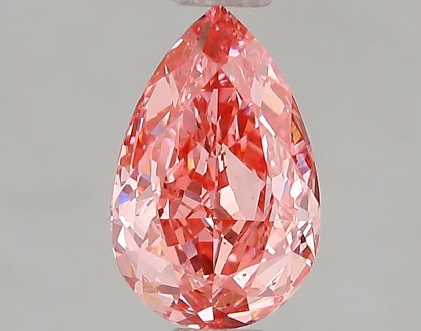 Loose Diamond - PEAR 1.08ct Fancy Vivid Pink SI1 (1 of 1)