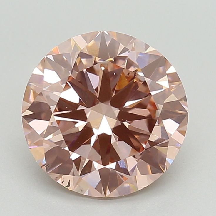 Loose Diamond - ROUND 3.01ct Fancy Intense Pink SI1: Loose Diamond - ROUND 3.01ct Fancy Intense Pink SI1 Source: This is a real non-mined Diamond that has been grown in a lab Shape: ROUND Carats: 3.01 Color: Fancy Intense Pink Certification: IGI Video: