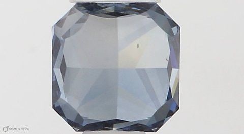 Loose Diamond - SQUARE RADIANT 0.5ct Fancy Blue VS2 (1 of 1)