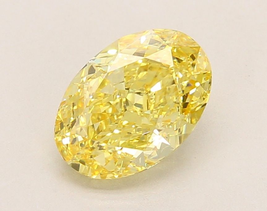 Loose Diamond - OVAL 2.0ct Fancy Intense Yellow VVS2: Loose Diamond - OVAL 2.0ct Fancy Intense Yellow VVS2 Source: This is a real non-mined Diamond that has been grown in a lab Shape: OVAL Carats: 2.0 Color: Fancy Intense Yellow Certification: IGI Video: